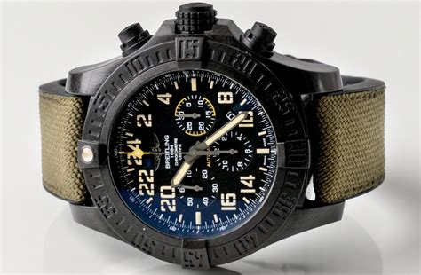 breitling avenger military hurricane|breitling hurricane 50mm.